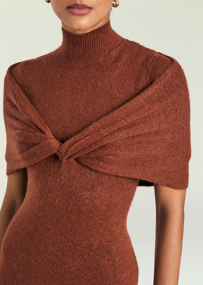 Wisteria Knit Midi Dress