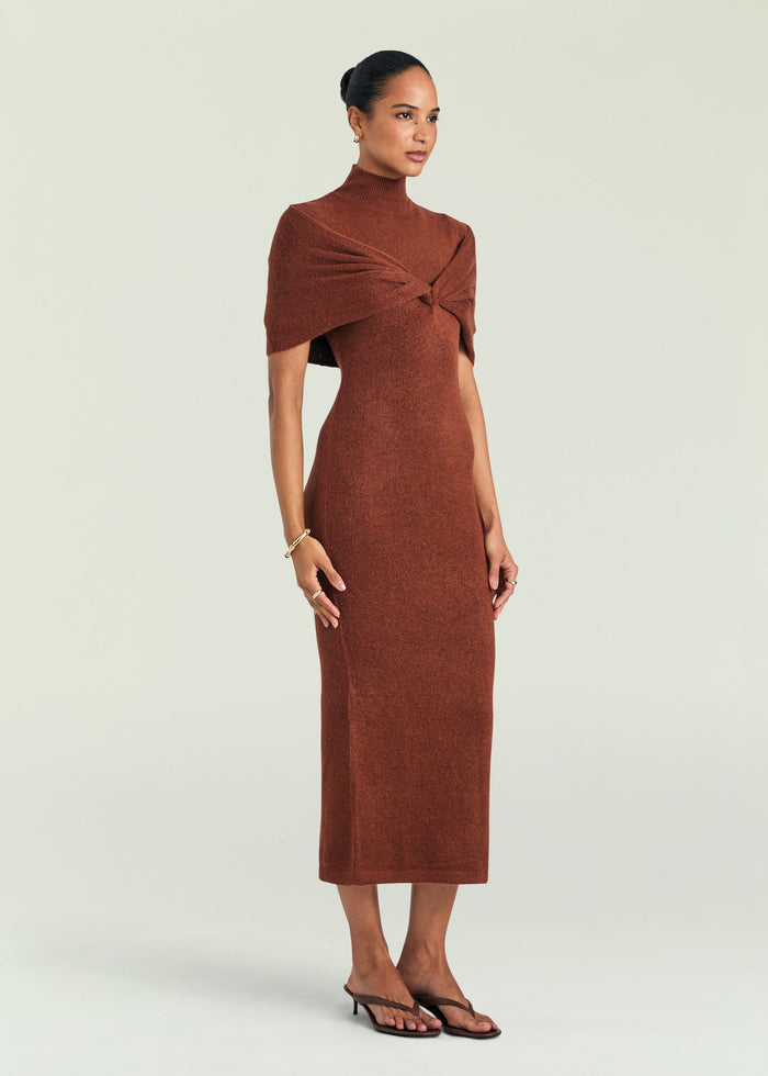 Wisteria Knit Midi Dress