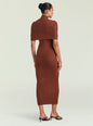 Wisteria Knit Midi Dress thumbnail image 4 of 5