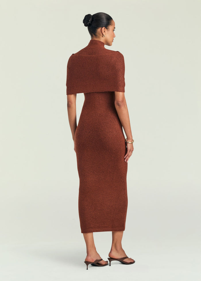 Wisteria Knit Midi Dress