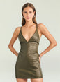Beyza Leather Dress thumbnail image 6 of 6