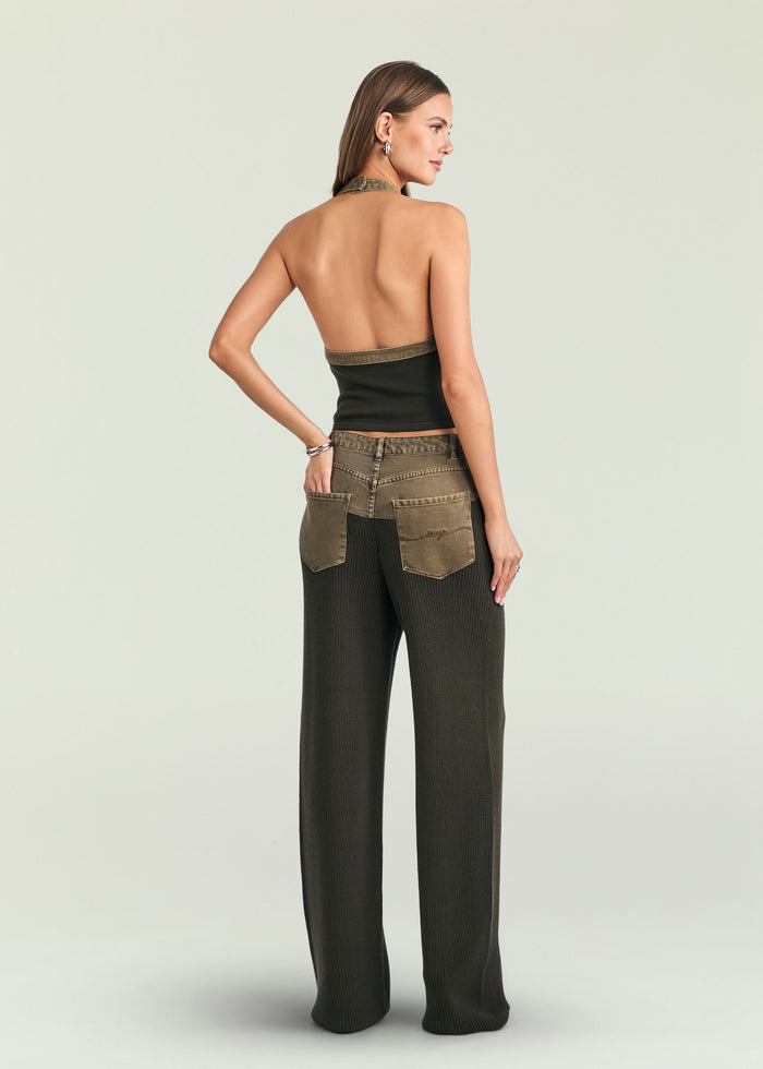 Chani Knit Denim Pant
