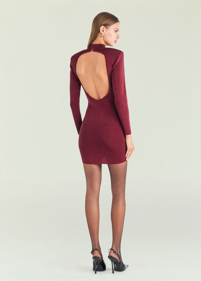 Kelly Metallic Knit Dress image 5 of 6