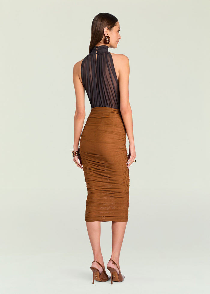 Ada Mesh Midi Skirt image 5 of 5