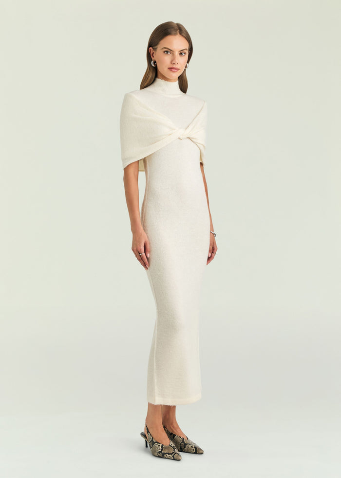 Wisteria Knit Midi Dress image 3 of 5
