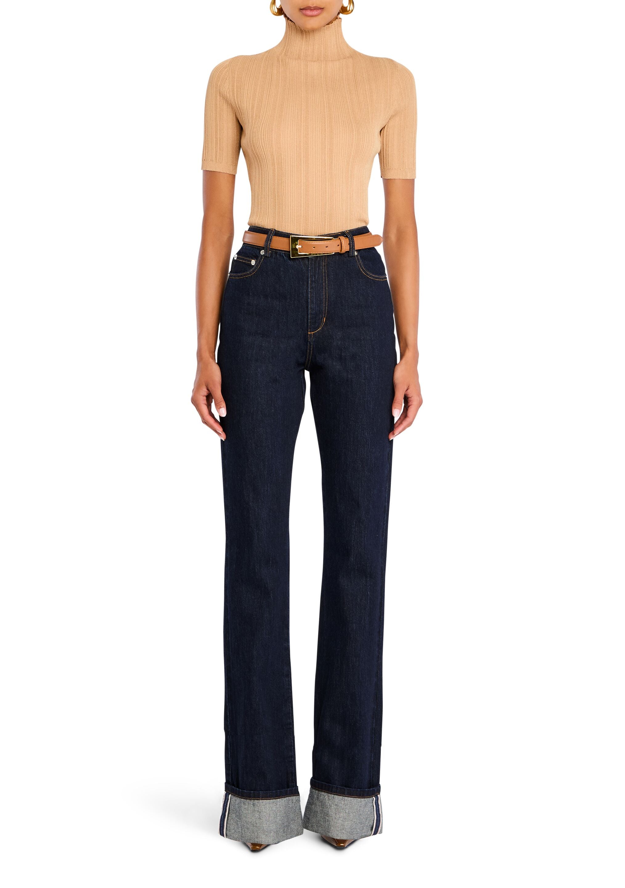 Ashton High Rise Slim Flare Jean – SER.O.YA