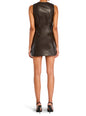 Aria Vegan Leather Mini Dress