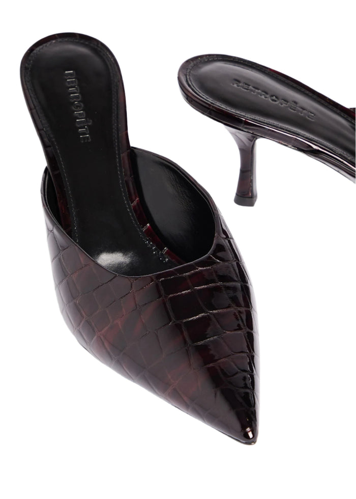 Bonnie Leather Mule