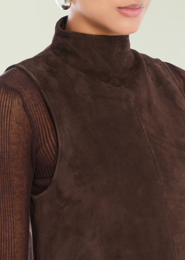 Carina Suede Mini Dress view 2