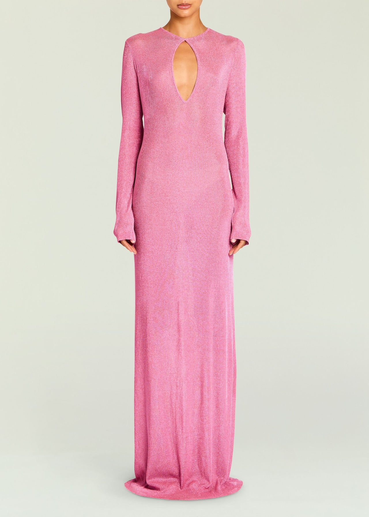 SER.O.YA Women's Carmel Metallic Knit Maxi Dress - Bubblegum Pink - Size XL SER.O.YA Women's Carmel Metallic Knit Maxi Dress - Bubblegum Pink - Size XL