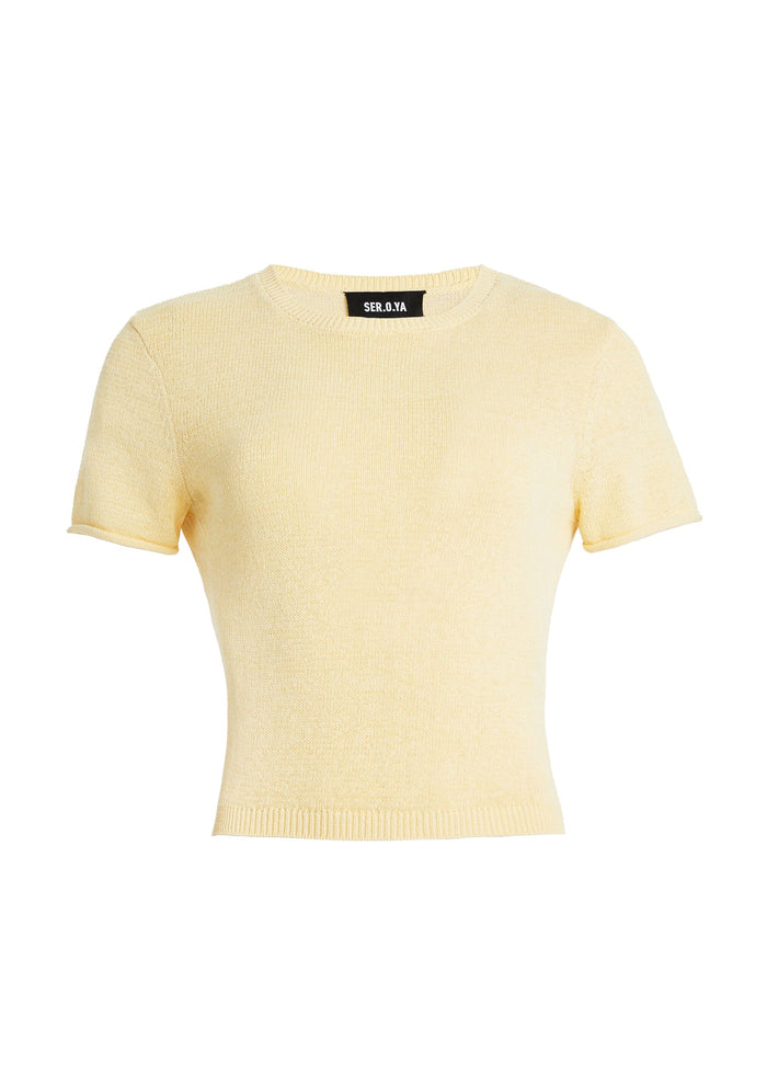 Clare Knit Baby Tee