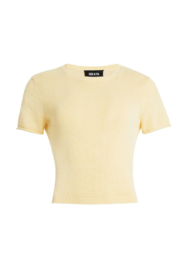 Clare Knit Baby Tee