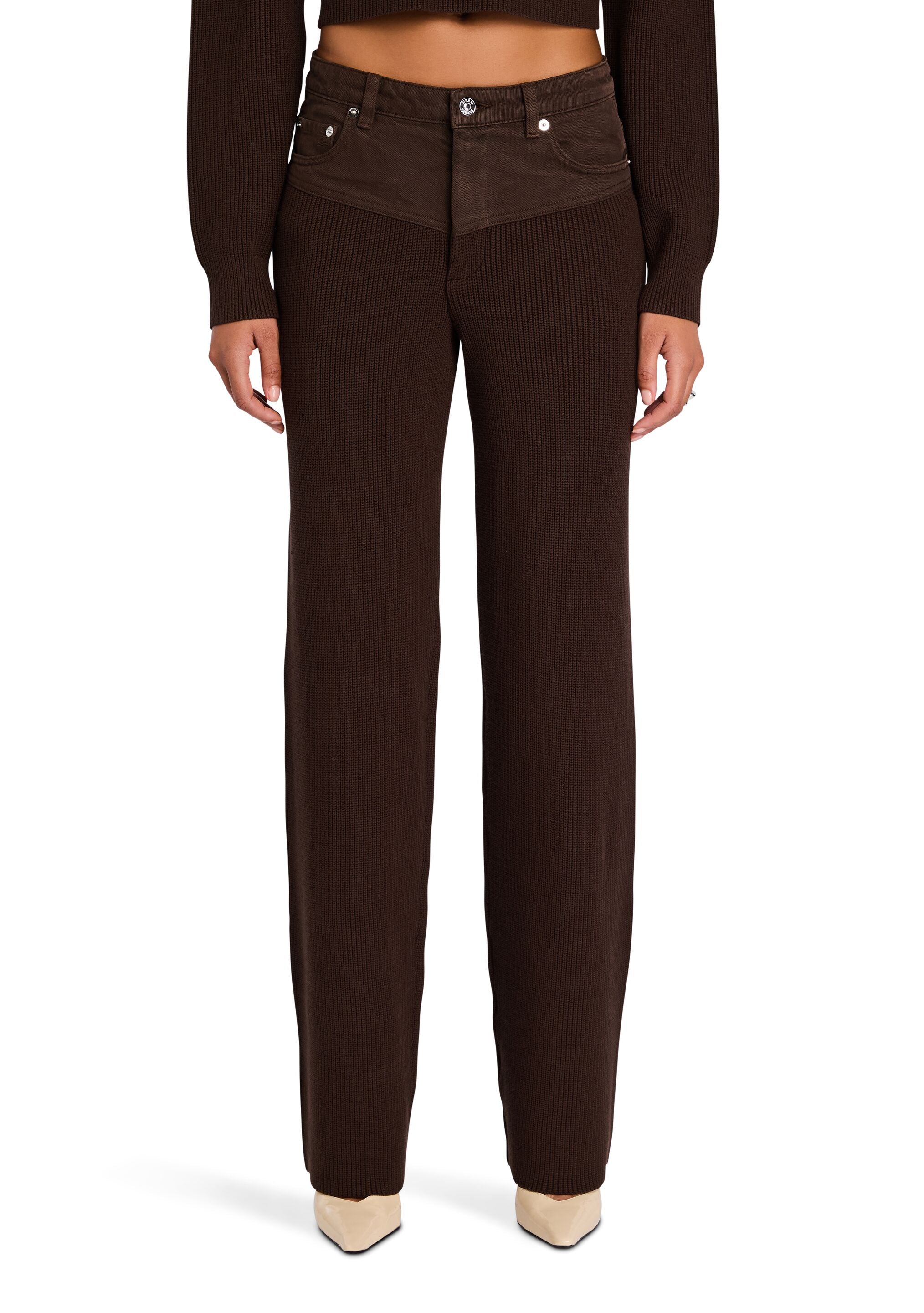 Chani Knit Denim Pant – SER.O.YA