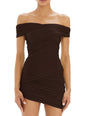 Deniz Mesh Mini Dress