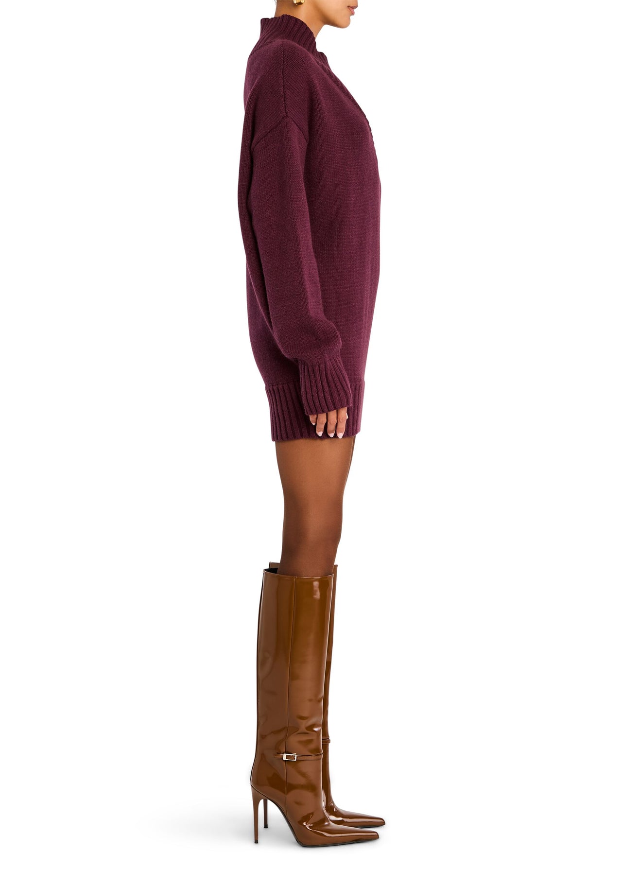 Dessa Chunky Knit Sweater Dress SEROYA Dessa Chunky Knit Sweater Dress SEROYA