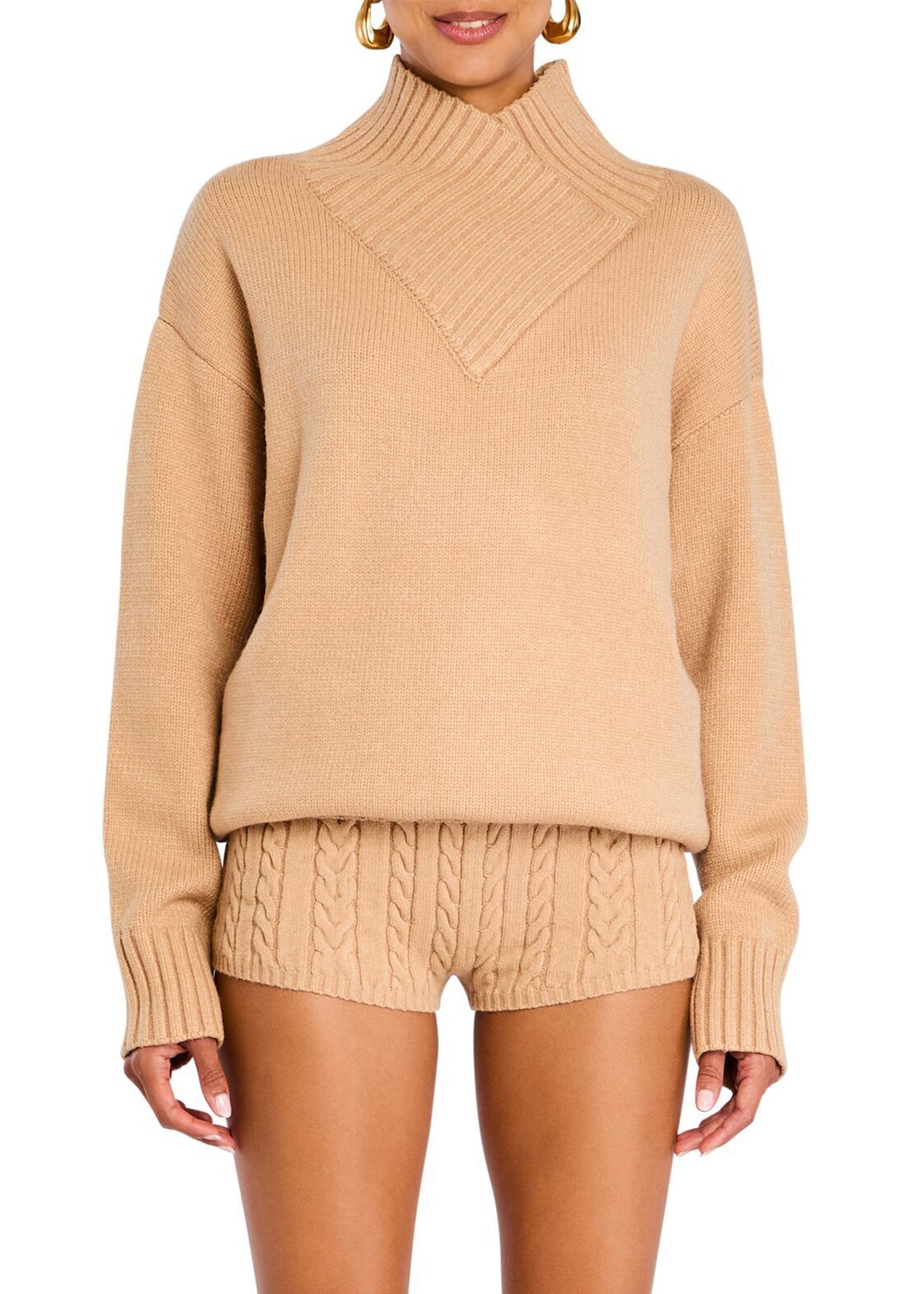 Dessa Chunky Knit Sweater – SER.O.YA 