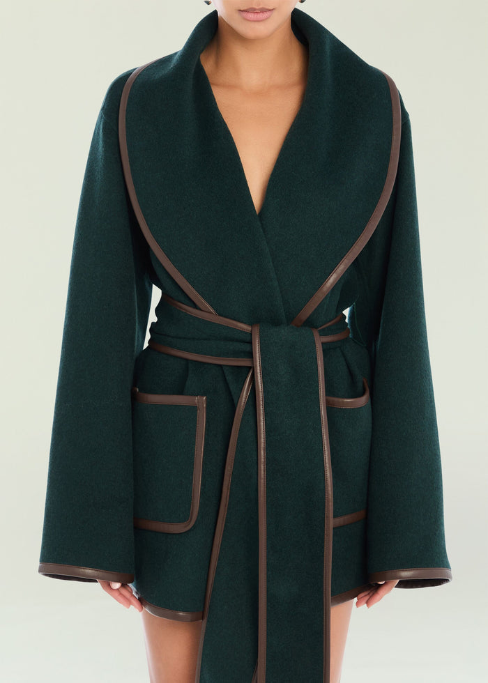 Dulcetta Wool Coat
