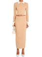 Prunella Cable Knit Skirt