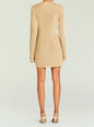 Emeri Metallic Knit Mini Dress thumbnail image 4 of 5