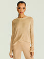 Hana Metallic Knit Top thumbnail image 1 of 4