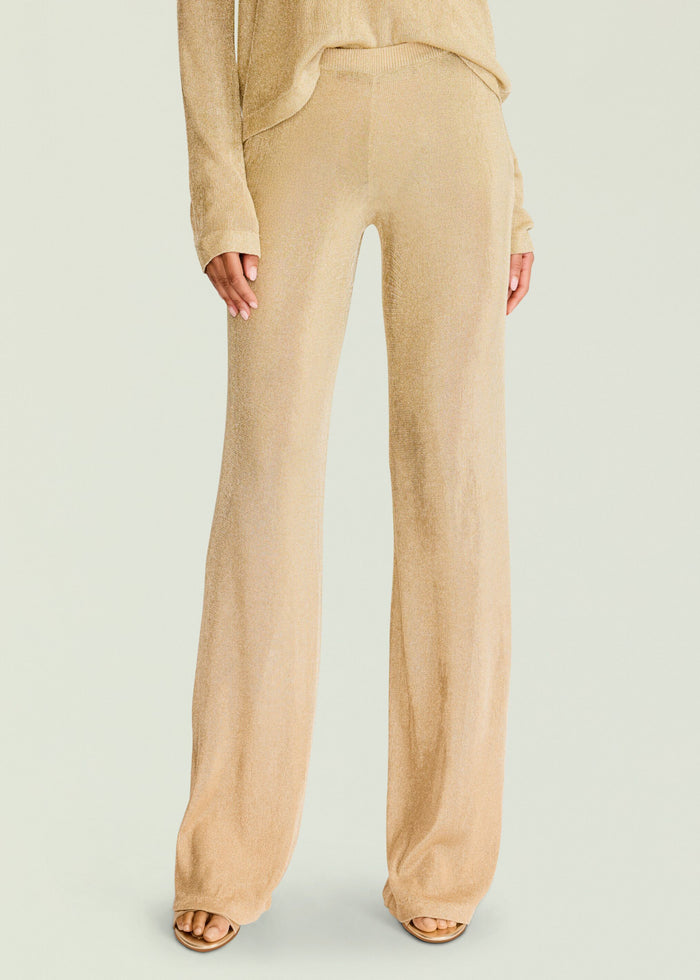 Sheldon Metallic Knit Pant