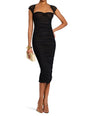 Kylie Mesh Midi Dress