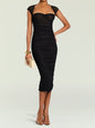 Kylie Mesh Midi Dress thumbnail image 5 of 5