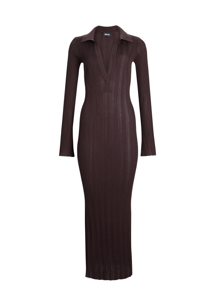 Azula Rib Knit Maxi Dress