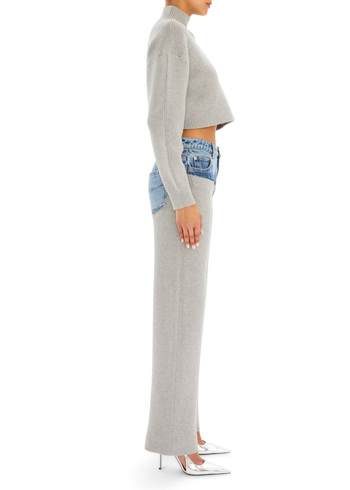 Chani Knit Denim Pant