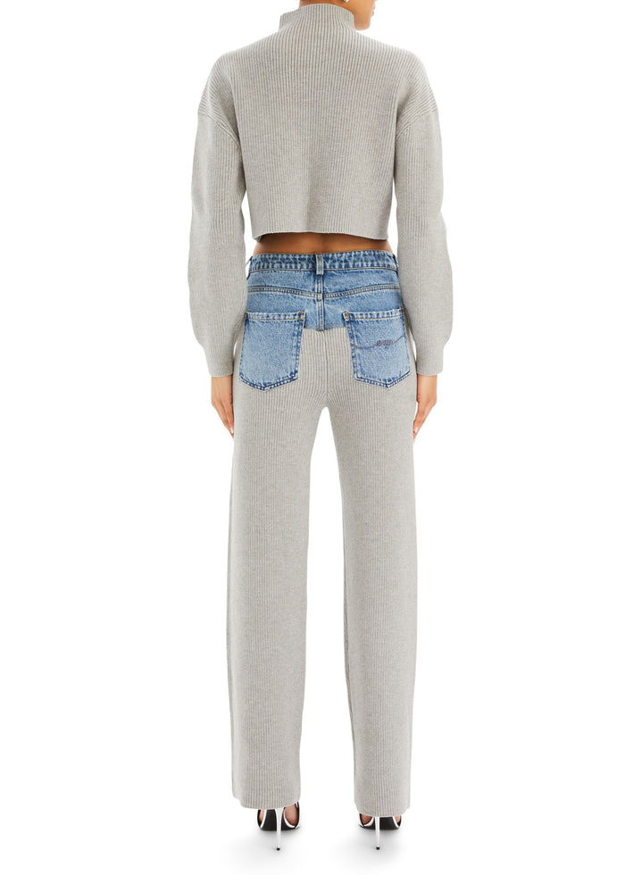 Chani Knit Denim Pant