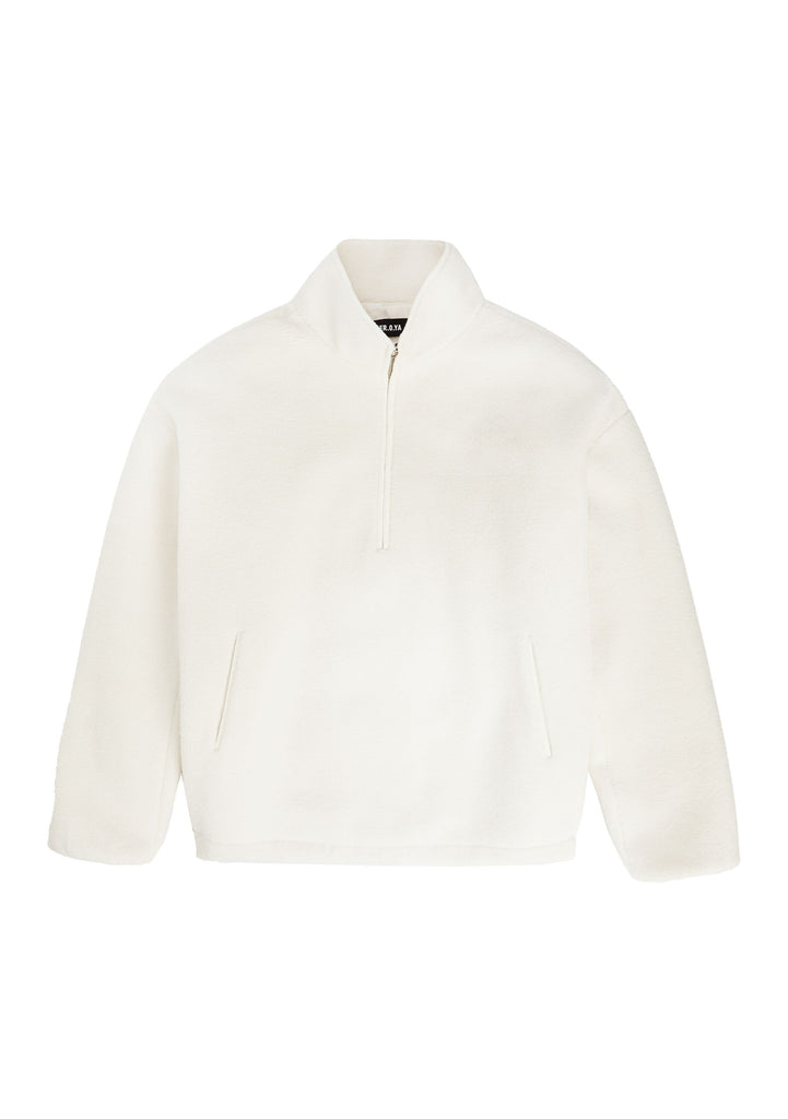 Carter Faux Shearling Zip Jacket – SEROYA