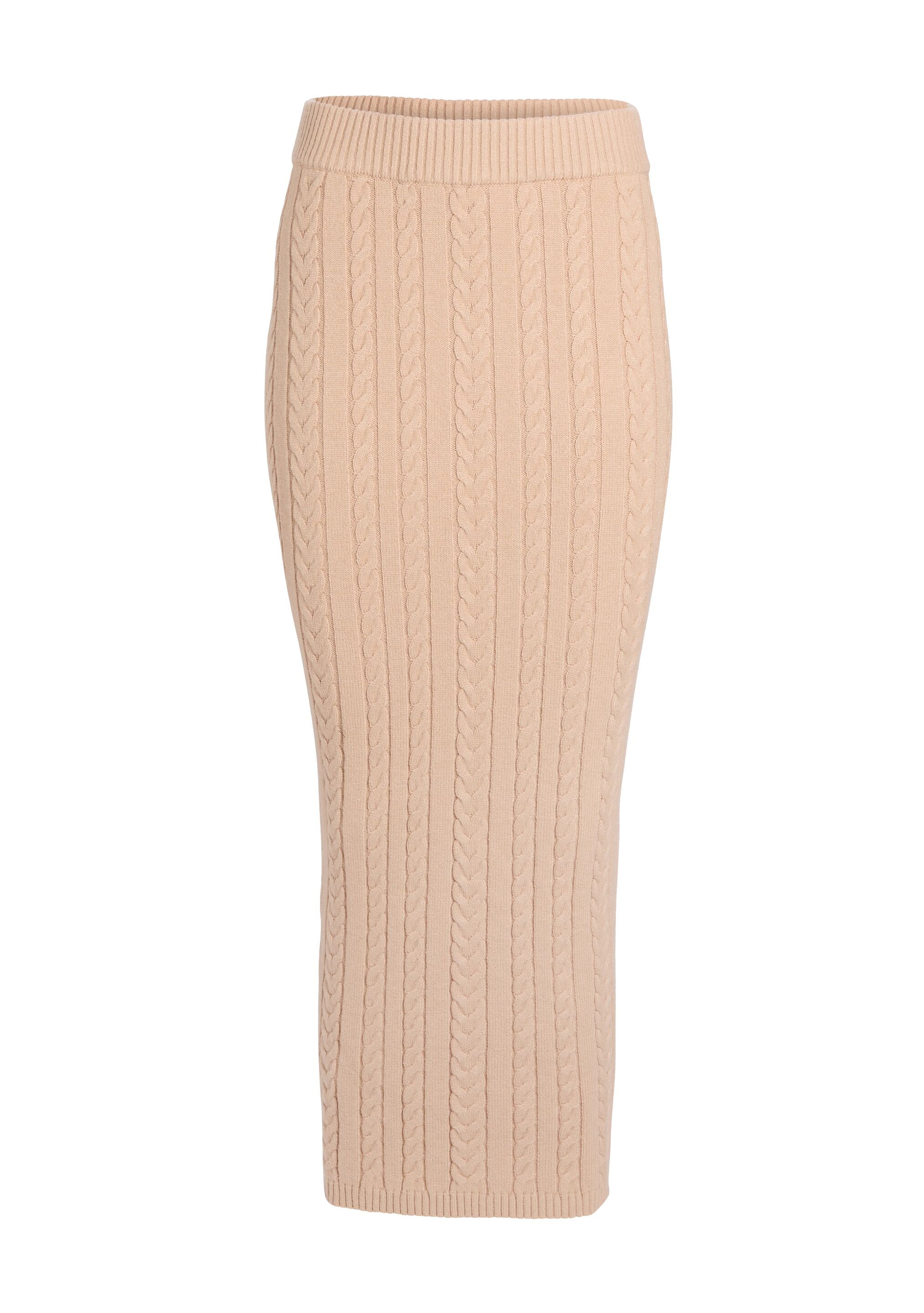 Prunella Cable Knit Skirt SER.O.YA