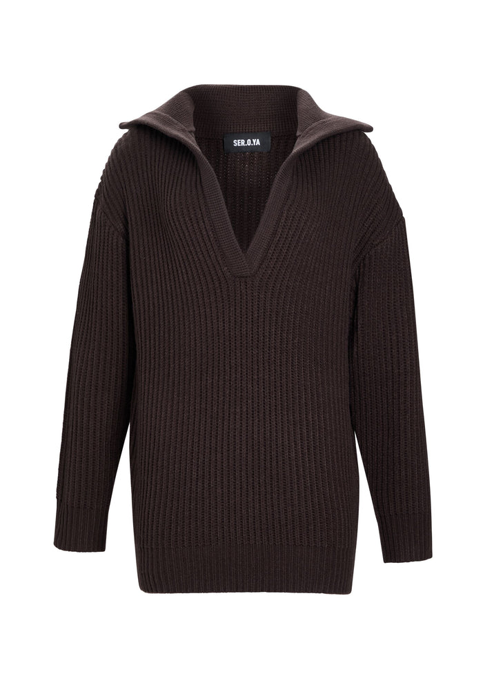 Shy Oversized Sweater Dress