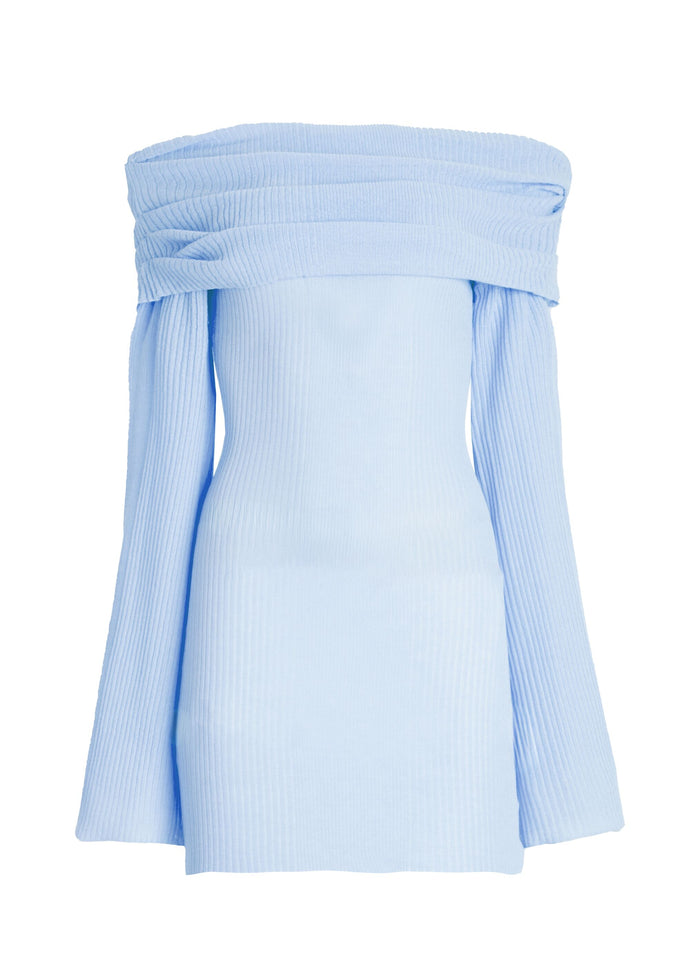 Galli Rib Knit Mini Dress