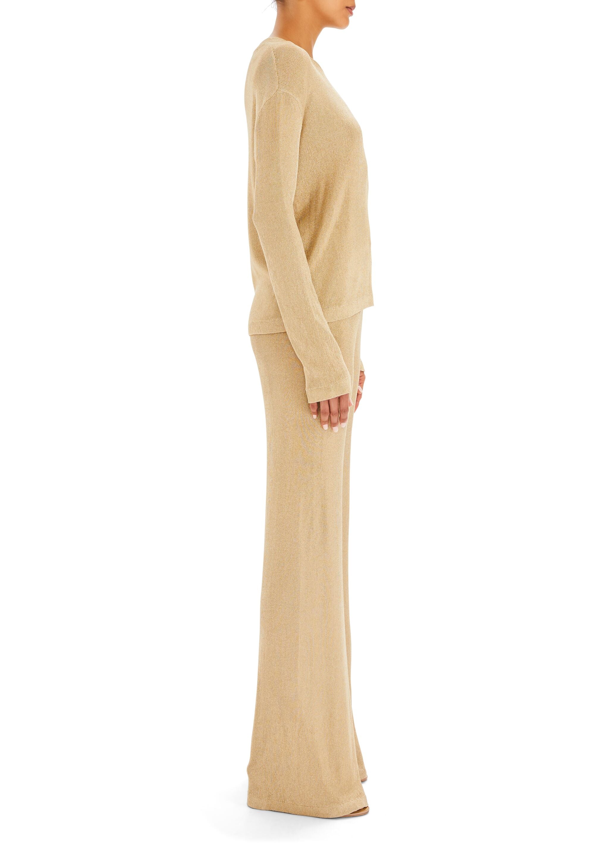 Sheldon Metallic Knit Pant – SER.O.YA