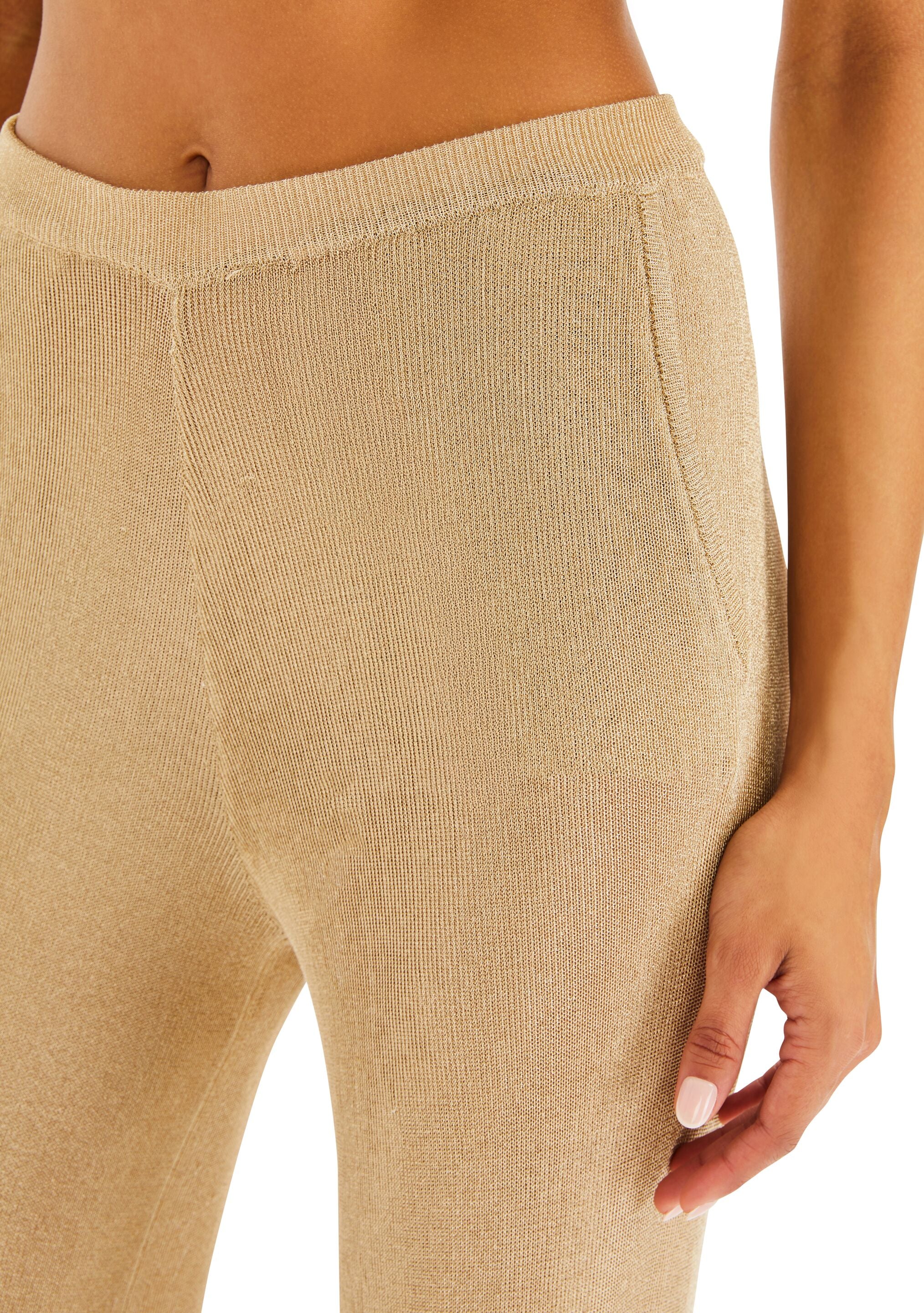 Sheldon Metallic Knit Pant – SER.O.YA
