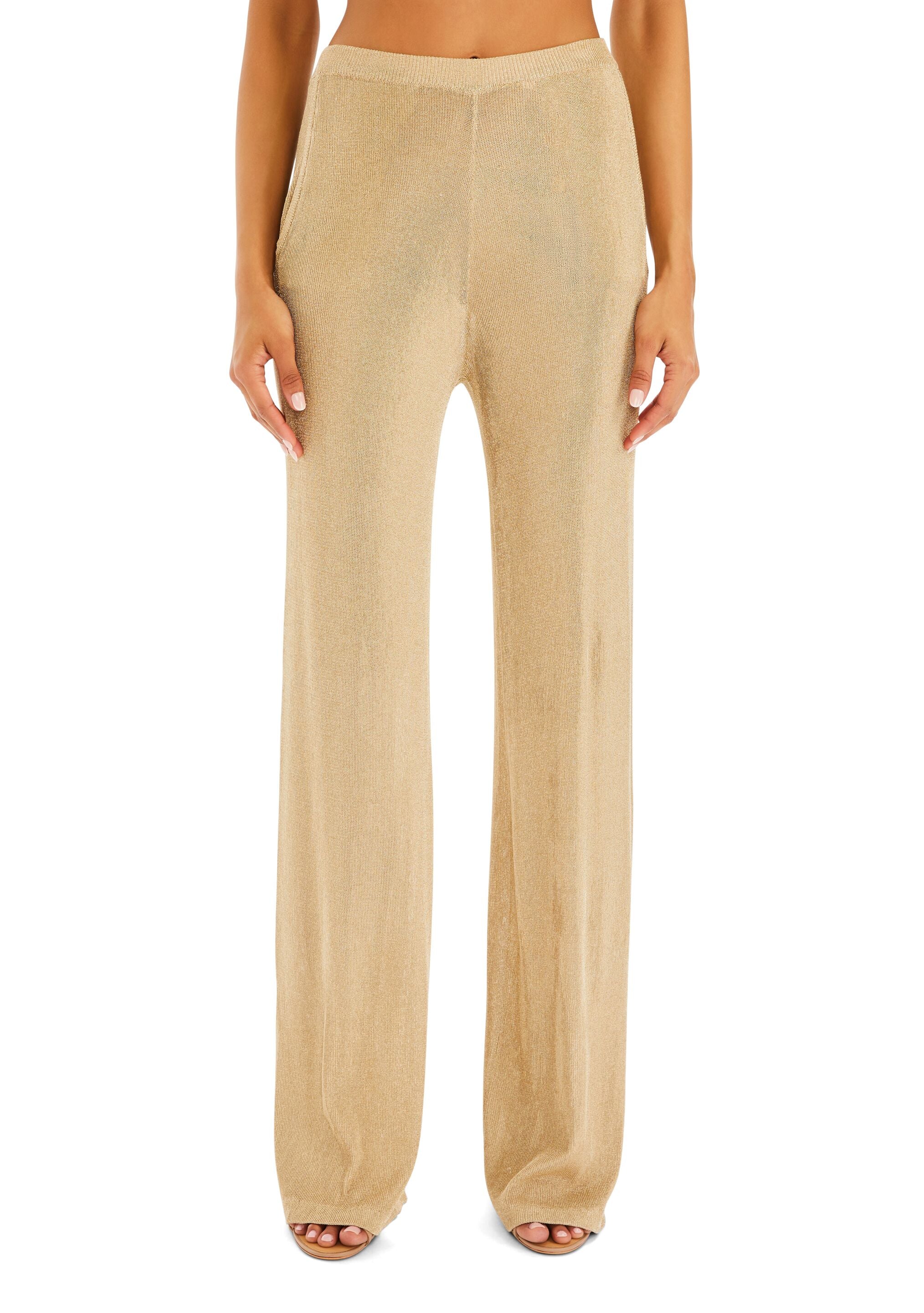 Sheldon Metallic Knit Pant – SER.O.YA