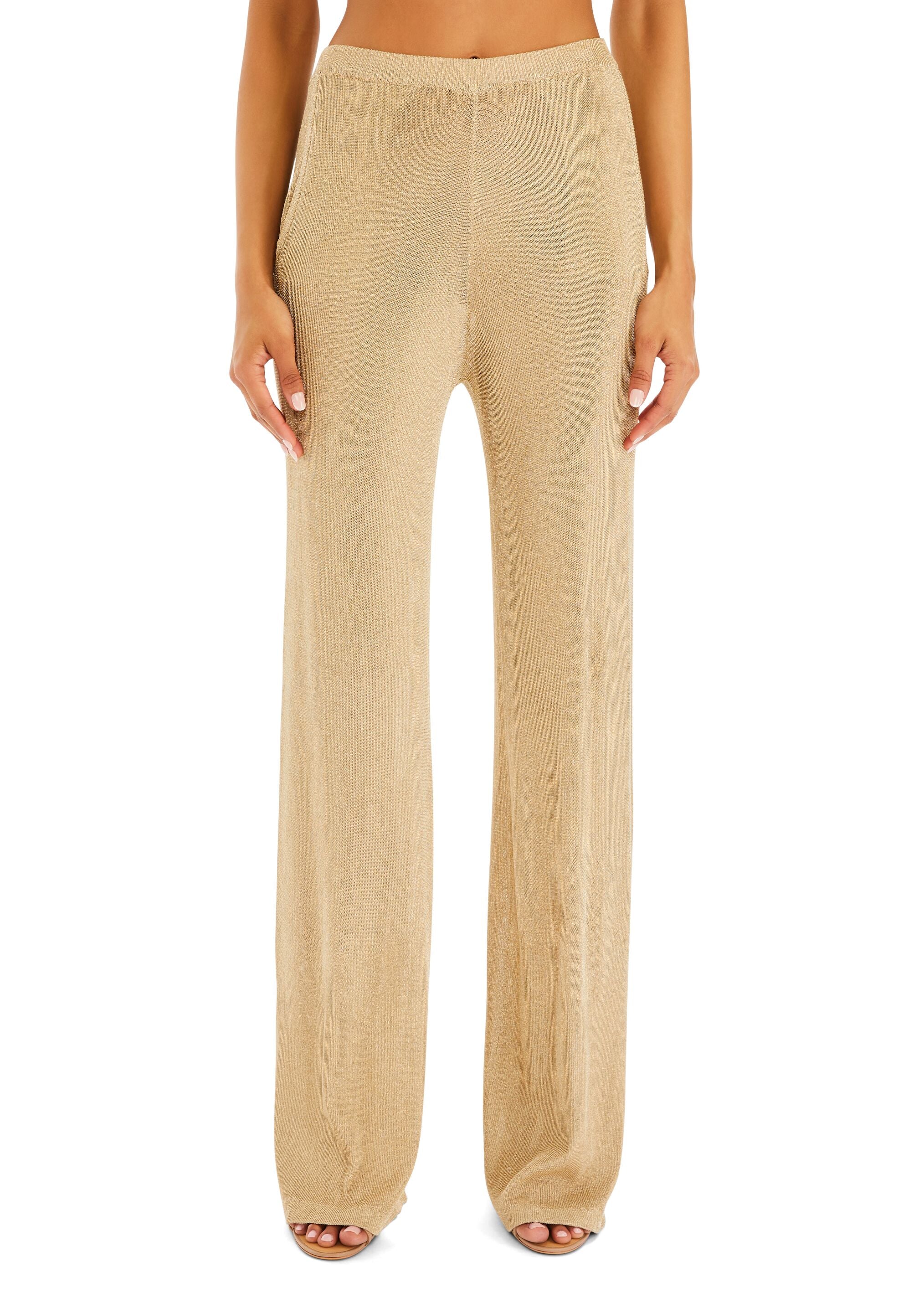 Sheldon Metallic Knit Pant