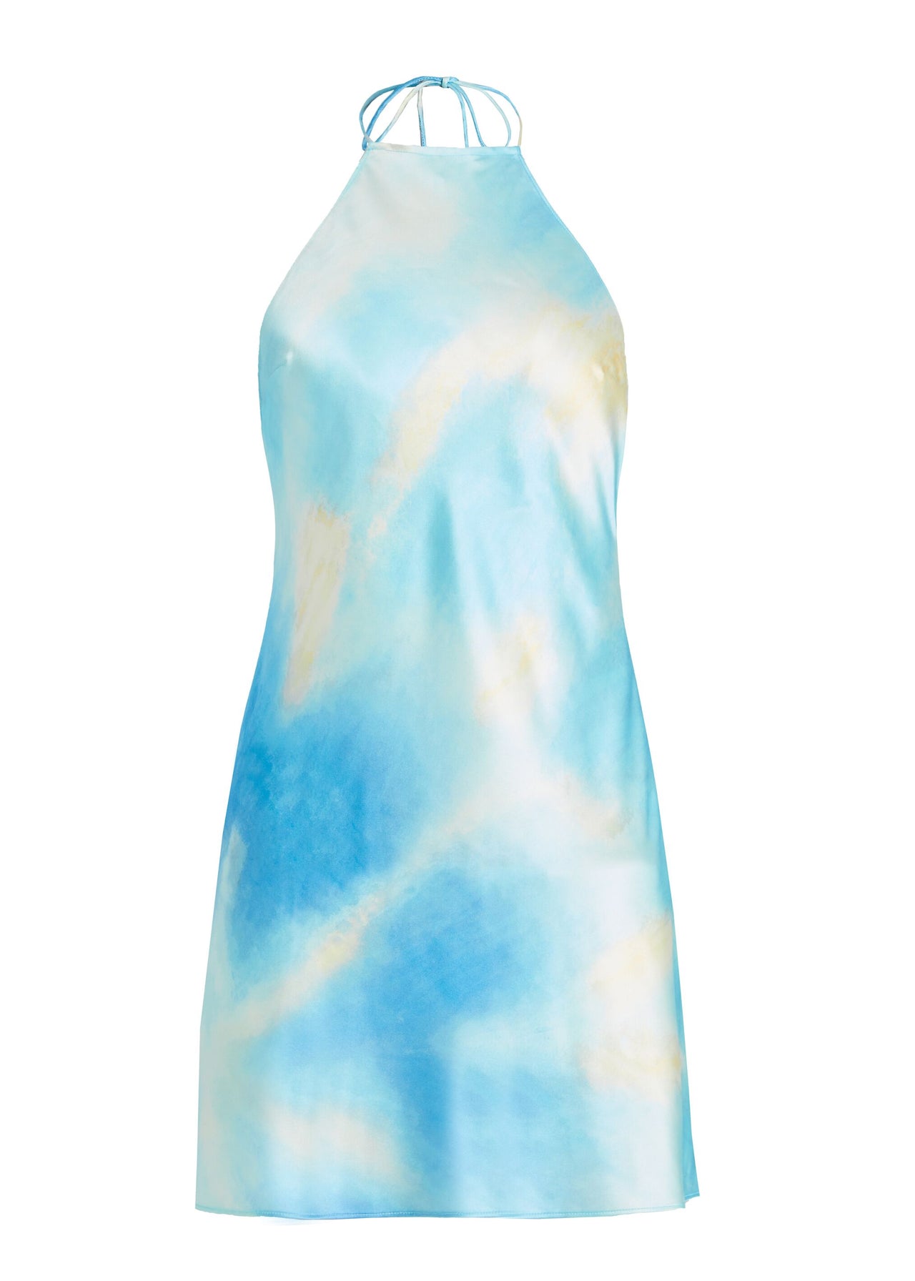 Helen Silk Mini Dress SEROYA Helen Silk Mini Dress SEROYA