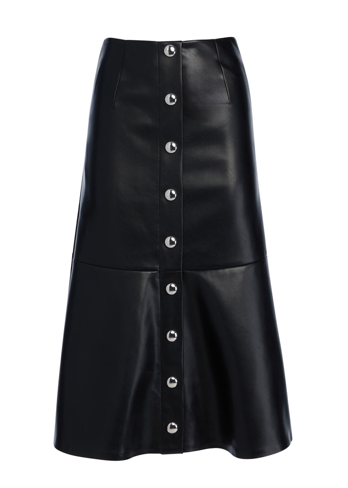Elin Vegan Leather Skirt