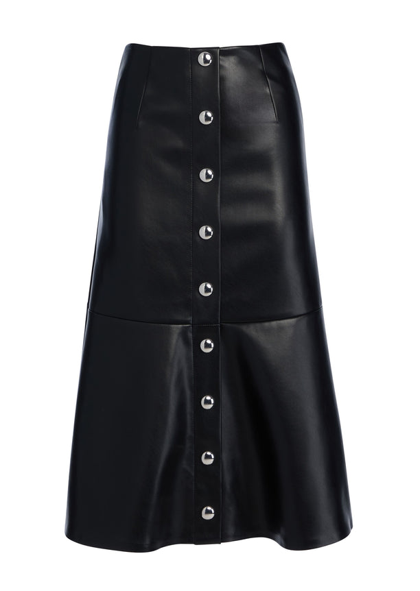 Elin Vegan Leather Skirt