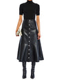 Elin Vegan Leather Skirt