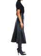 Elin Vegan Leather Skirt