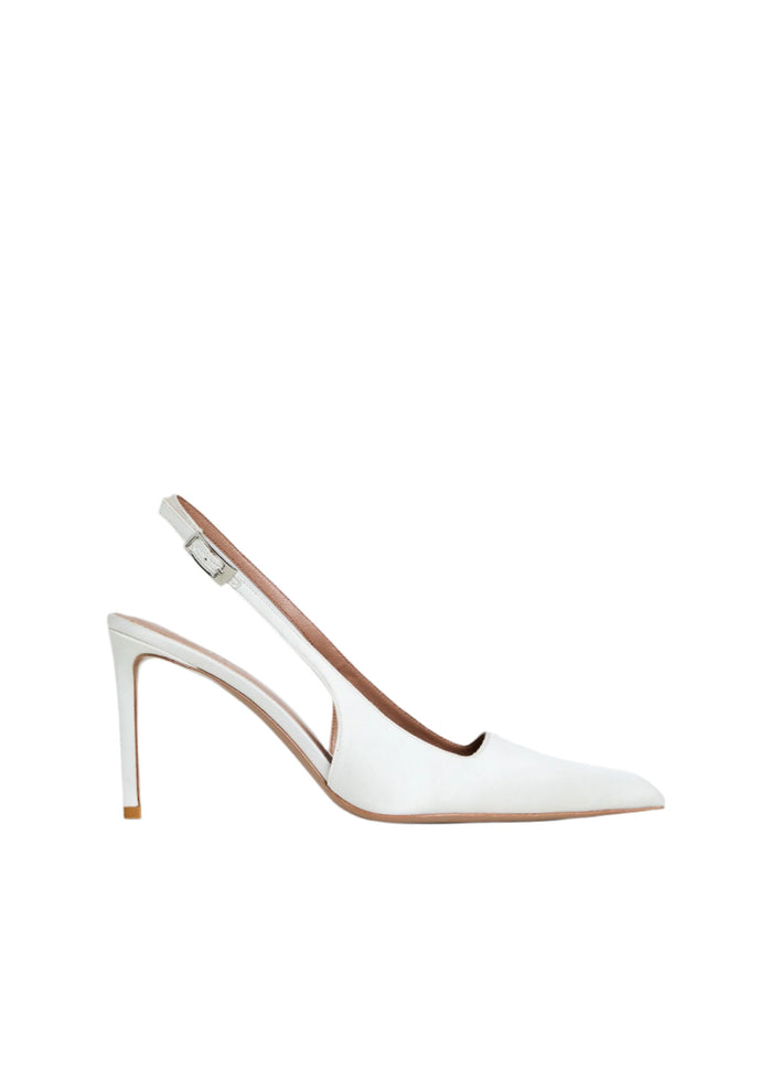 Evelyn Satin Slingback