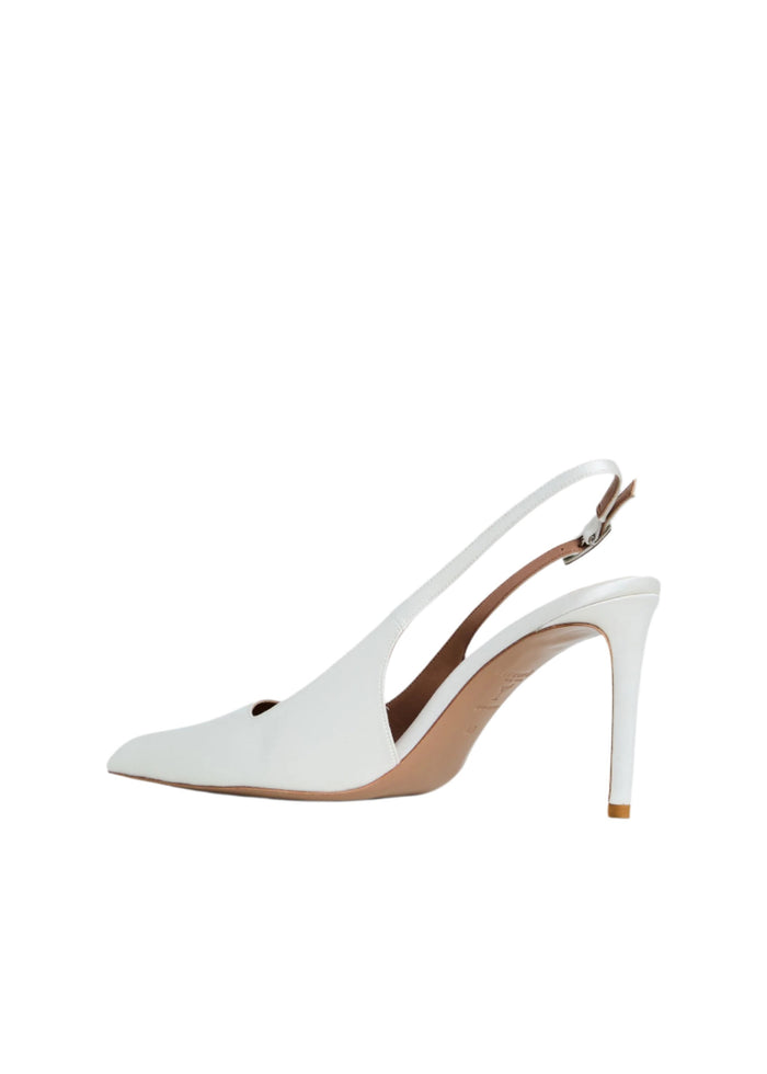 Evelyn Satin Slingback