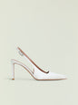 Evelyn Satin Slingback thumbnail image 1 of 5