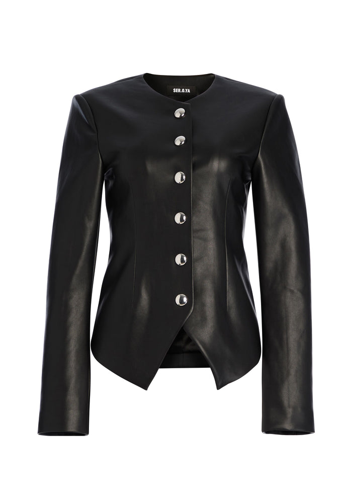 Gloria Vegan Leather Jacket