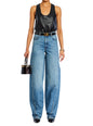 Nina Vegan Leather Bodysuit