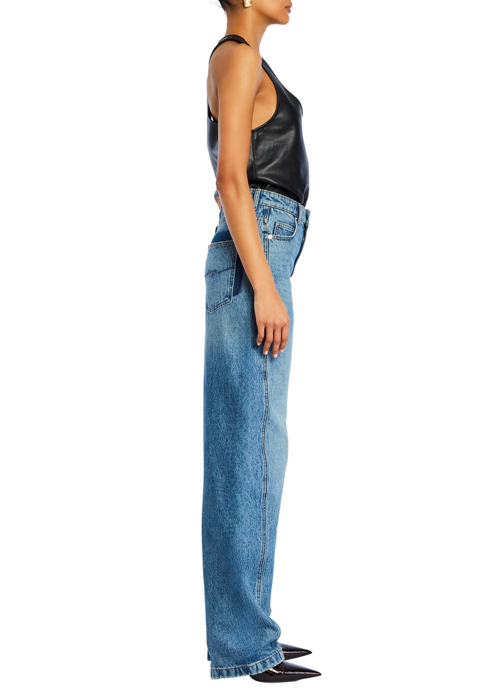 Nina Vegan Leather Bodysuit