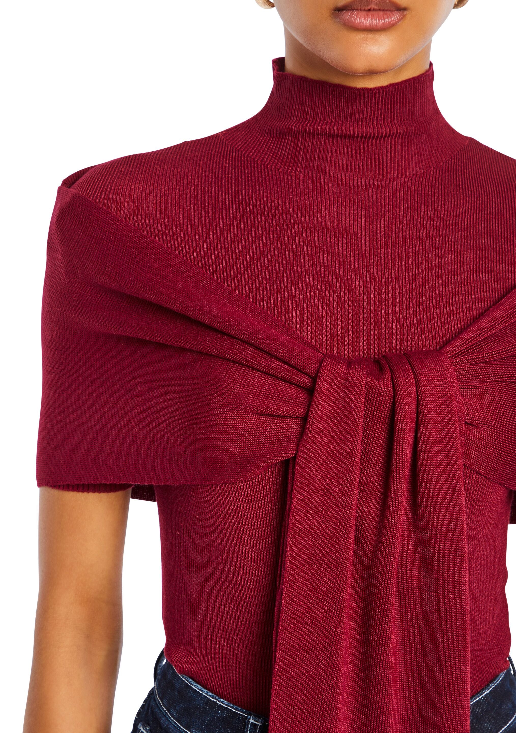 Noemi Knit Tie Top – SEROYA